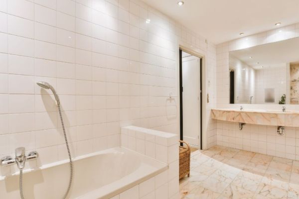 minimalist bathroom wall tiles tiler bendigo